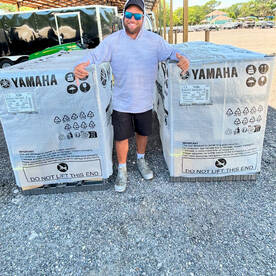 The new re power on the 30ft stamas twin