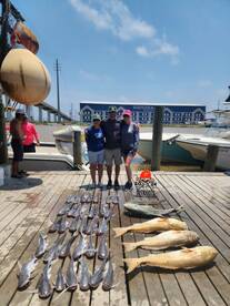 Fishing's good & weather's *finally* get