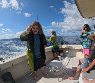 Great fishing trip Mahi Mahi and Barracu