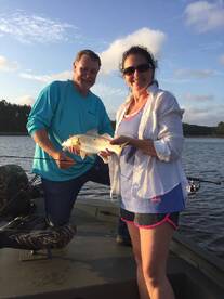 This one was 19 1/4 inches. She was very please with their trip.