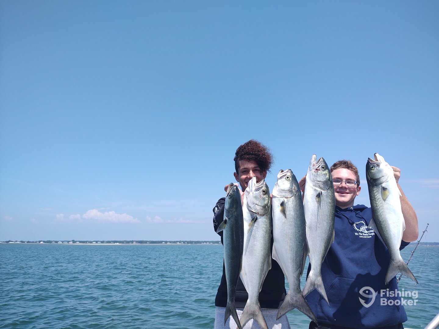 RYAN AND JACKSON WITH LITE TACKLE BLUES