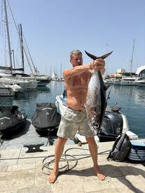 Tuna fishing guide trip