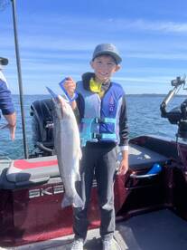 The salmon RETURN to whitehall, Michigan