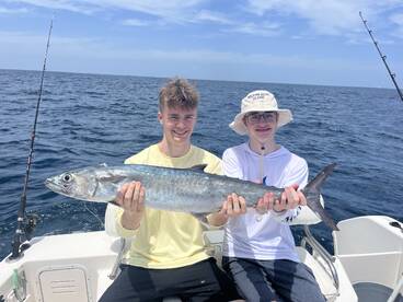 Fathers Day catching Kingfish