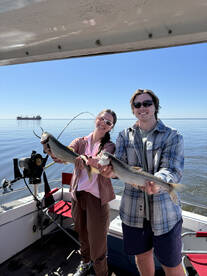 Lake trout on the laker