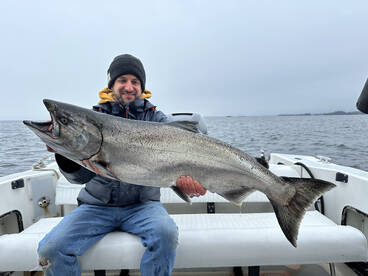 Large chinook showing up