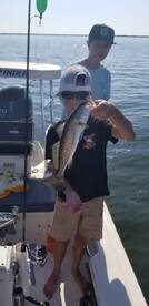 The seatrout bite has been red hot wirh 