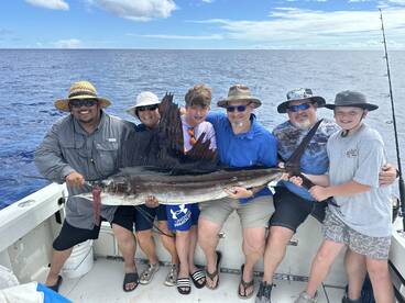 Sailfish and snappers 