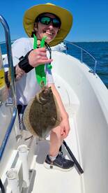 Jennifer Returns and Limits on Flounder