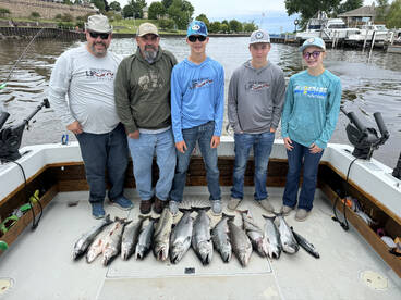 Heavy fish, sore arms!