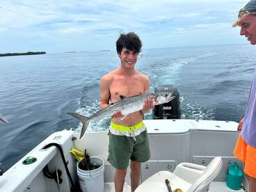 Out in the waters for some fresh Tuna an