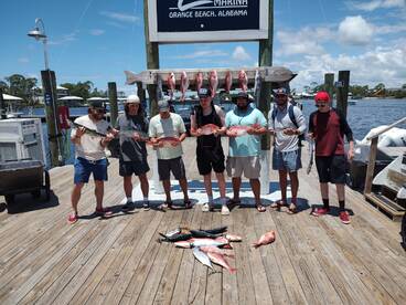 July 4th week fishing trips