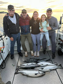 King salmon ar North Manitou Island