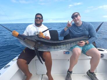 Full day trip  10 hrs marlin and yellow 