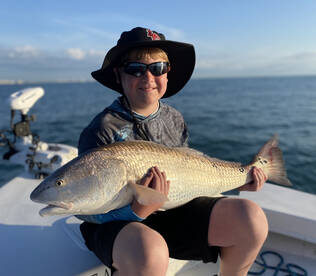 Big Redfish Were Chewing
