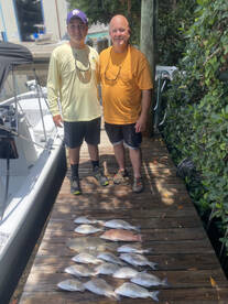 Great day plenty of fish for lunch an sh