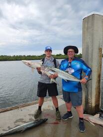 Shark and kingfish are really good all s