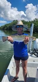 Nice Trout action in Flamingo 