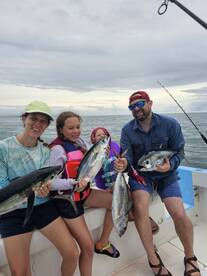 Yellow fin tuna inshore all this week