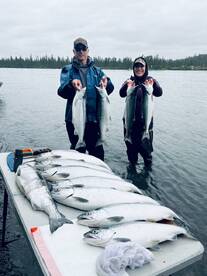 Red hot Sockeye Salmon fishing 