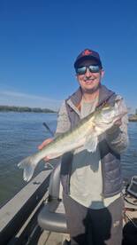 Great day on the river with Michiel