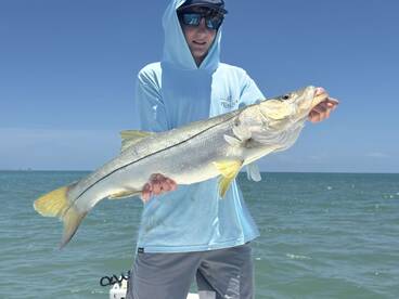 Snook and redfish bite has been very goo