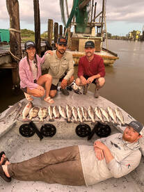 Big trout resfish  and flounder