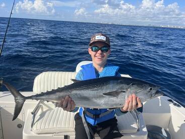 Grandpa and grandson fishing trip 