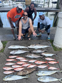 Box full of variety great eating fish