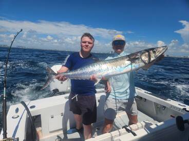 End of July- Tiger Shark and Cobia 