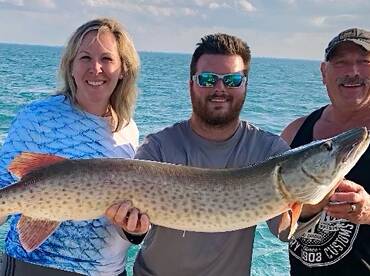 Fishing has been hot on lake st clair