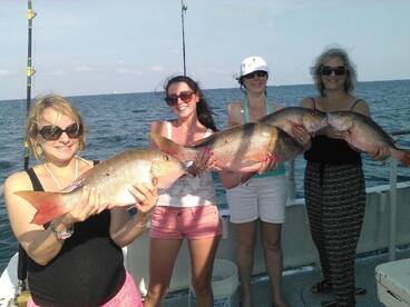 Snappers biting on Drift & Anchor Trips 