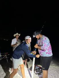 Tigers in the night!