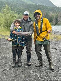 Weve had some great salmon fishing recen