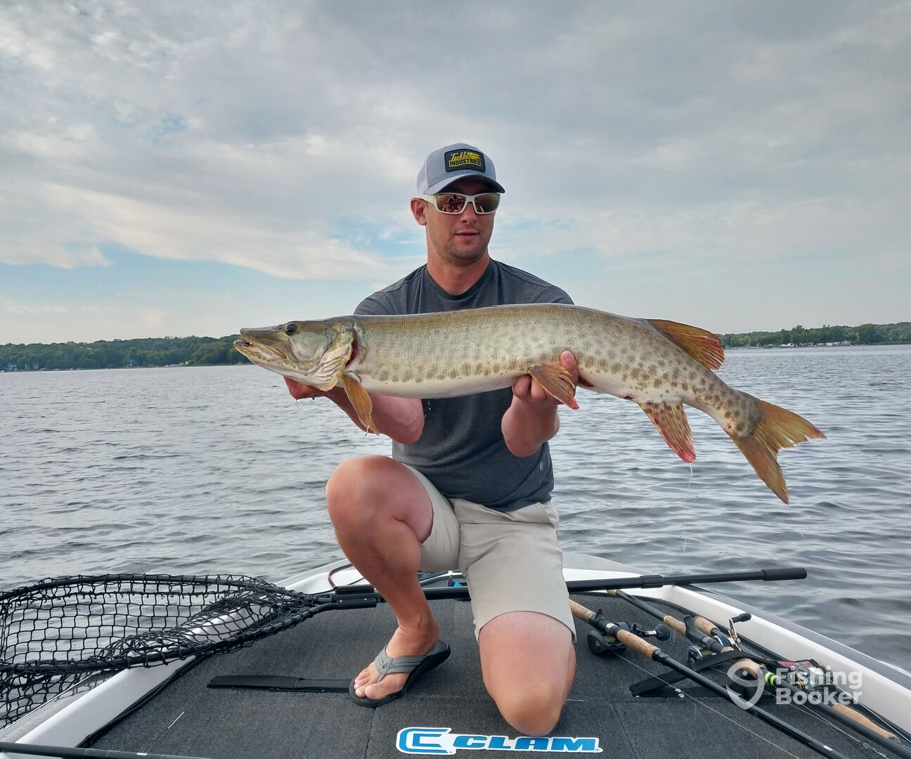 Musky on a cold front