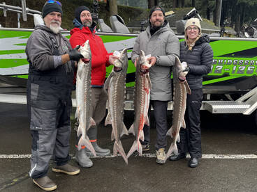 Wow what a awesome sturgeon trip 
