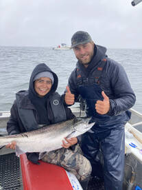 20 pound fish keep coming on the boat!