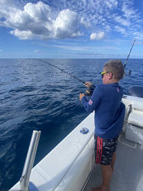 Enjoyed hooking some triggerfish on the bottom!