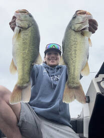 Bass are jumping in the boat  