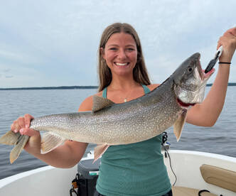 Family memories on fish!