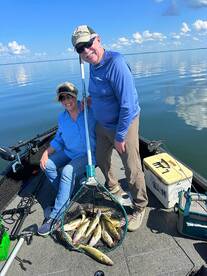 Walleyes and panfish are going strong! 