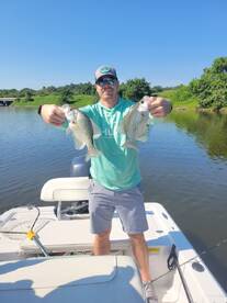 The fish slept in this morning.