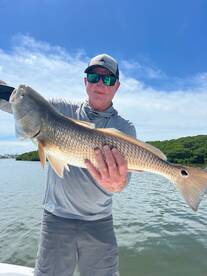 Epic fish bite post two hurricanes.