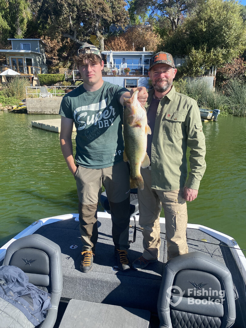 This nice fish fell for a 1/2 oz jig