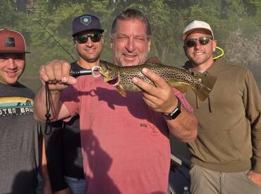 Great morning on Lake Taneycomo in Brans