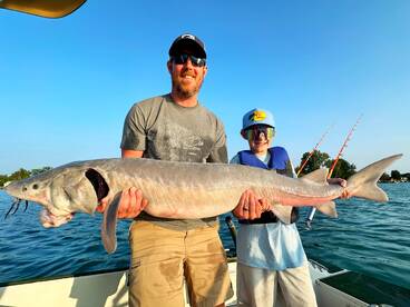 Sturgeon fishing has been excellent!