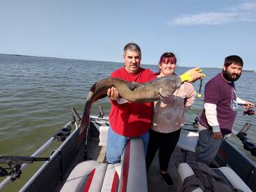 Wow. 23.75lb and 19lb channel cats