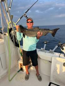 Aboard Freddie B Fishing Charters