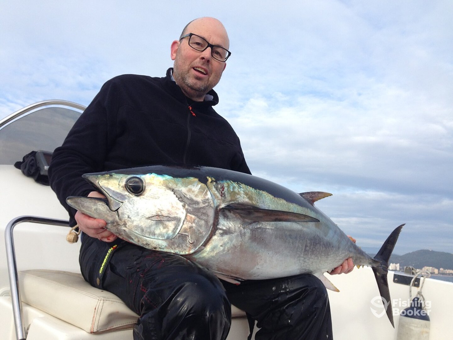 Tuna caught by Spinning
