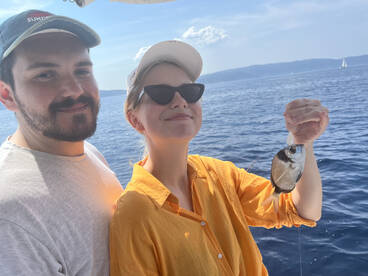 Bottom fishing for nice couple